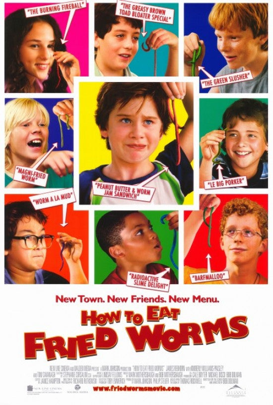 How to Eat Fried Worms Movie Poster Print (27x40)