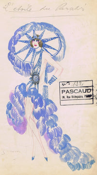 Costume Design Print by Jose De Zamora | Mary Evans