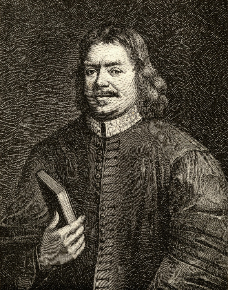 John Bunyan Portrait Fine Art Print - The Pilgrim's Progress