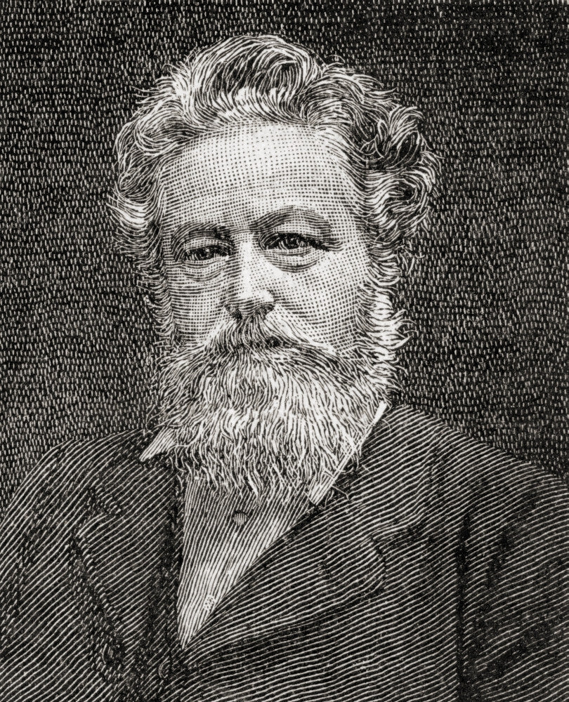 William Morris Fine Art Print - English Designer & Poet by Ken Welsh