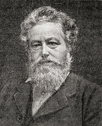 William Morris Fine Art Print - English Designer & Poet by Ken Welsh