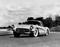 Chevrolet Corvette on the Road Fine Art Print - Multiple Sizes Available
