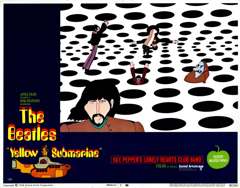 Yellow Submarine Movie Poster Fine Art Print by Everett Collection