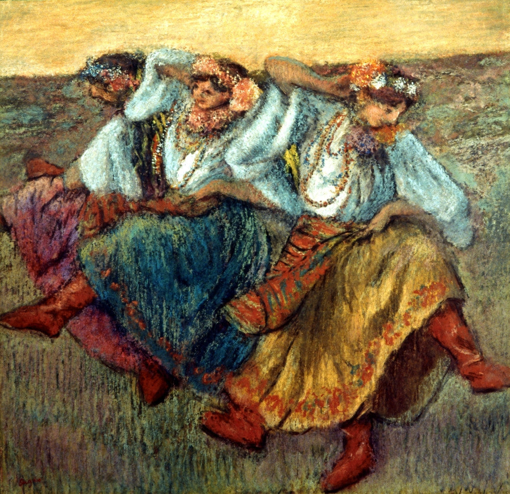 Degas: Dancing Girls C1895 Fine Art Print by Granger Collection