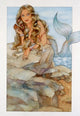 Mermaid 1 Fine Art Poster Print by Susan Edison (24x36)
