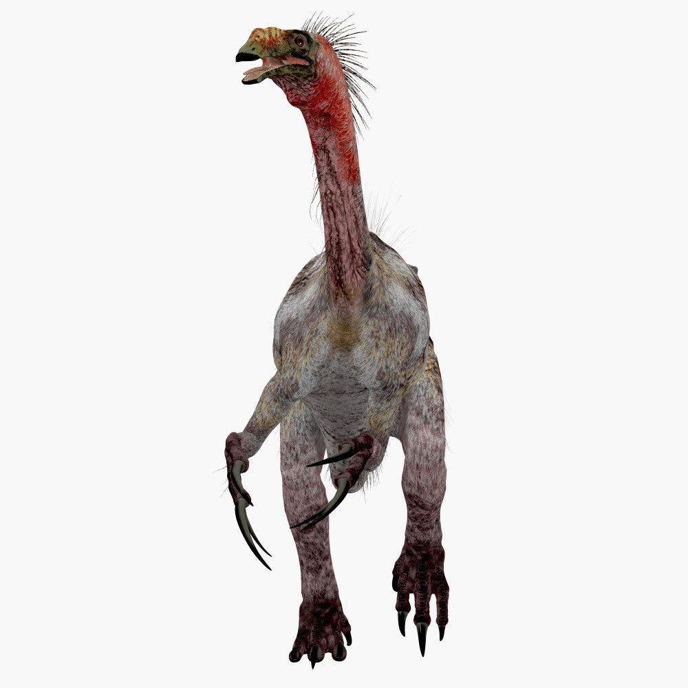Therizinosaurus Dinosaur Fine Art Print by Corey Ford