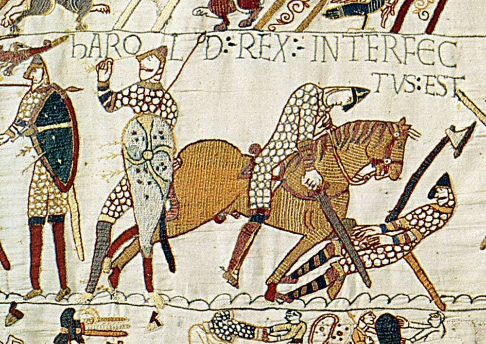 Death of Harold - Bayeux Tapestry Fine Art Print