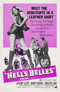 Hell's Belles 1970 Movie Poster Masterprint - Jocelyn Lane
