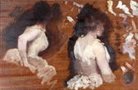 Study For La Danse De Monde Fine Art Print by Giuseppe De Nittis
