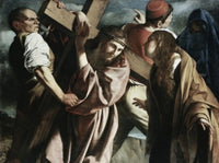 Calvary Fine Art Print by Michelangelo Merisi da Caravaggio