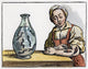 Bloodletting Woodcut Art Print from Historia Medica (1638)
