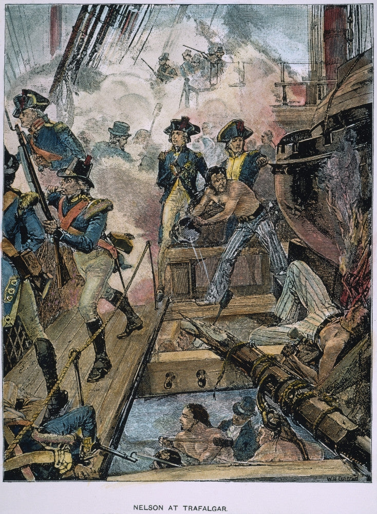 Horatio Nelson HMS Victory Fine Art Print - Battle of Trafalgar
