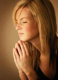 Woman Praying Fine Art Print by Don Hammond | Design Pics
