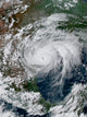 Hurricane Harvey at Peak Intensity Poster Print - Everett Collection