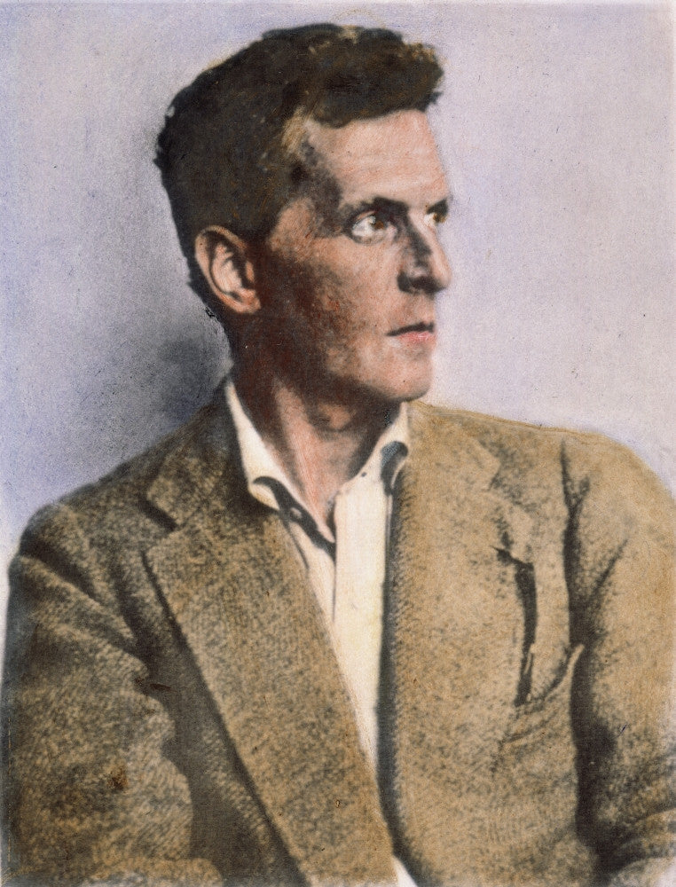 Ludwig Wittgenstein Oil Over Photograph Fine Art Print by Granger Collection