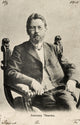 Anton Chekhov Postcard Poster Print - 1905 by Granger Collection