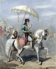 Ranjit Singh - Founder of the Sikh Kingdom Line Engraving Fine Art Print by Granger Collection
