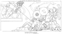 Homer: The Iliad - Najax Defending Greek Ships Art Print by Thomas Piroli