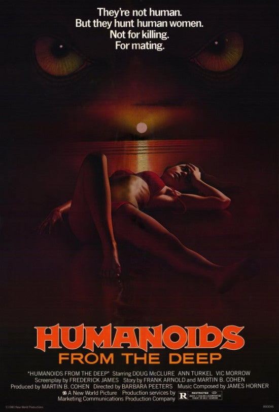 Humanoids from the Deep Movie Poster Print 27x40