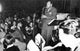 Coleman Hawkins Playing Saxophone at Wedding in Harlem Fine Art Print