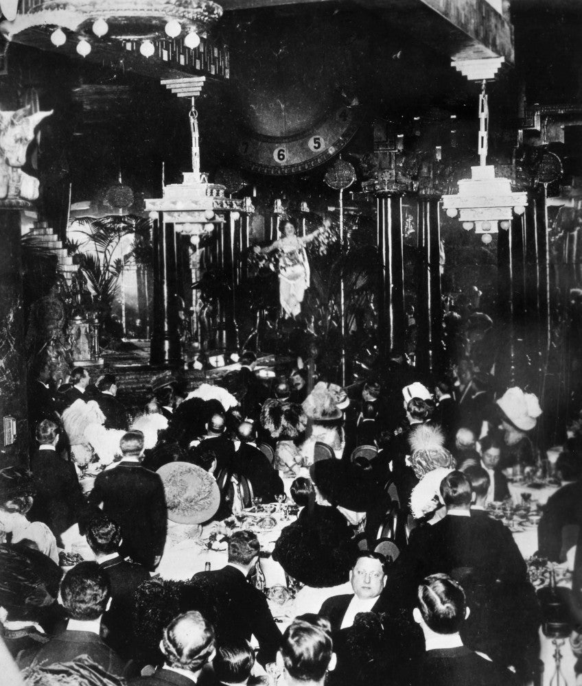New Year's Eve Celebration at Rector's Restaurant, 1905 - Fine Art Print