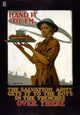 WWI Salvation Army Gets It to the Boys 1918 Poster Print
