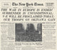 V-E Day Frontpage Fine Art Print - New York Times, 1945