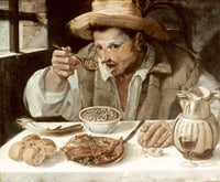 The Bean-Eater (Mangiafagioli) Fine Art Print by Annibale Carracci