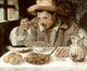 The Bean-Eater (Mangiafagioli) Fine Art Print by Annibale Carracci