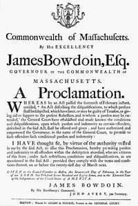 Shays' Rebellion Proclamation Fine Art Print by Granger Collection