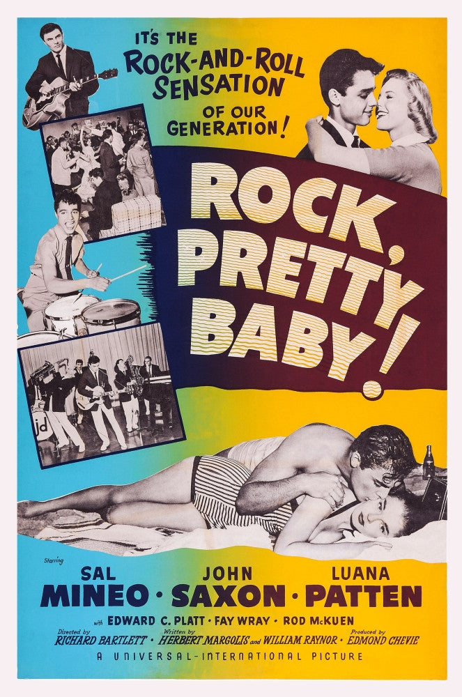 Rock Pretty Baby Movie Poster Masterprint (1956) - Multiple Sizes