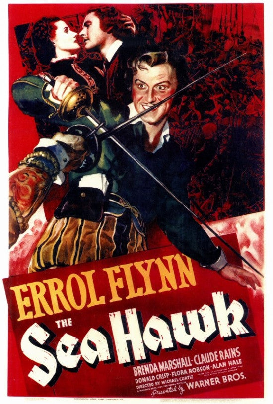 The Sea Hawk Movie Poster Print - 27x40 | Posterazzi