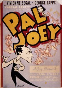 Broadway Pal Joey 1940 Promotional Window Card Poster Print by Granger Collection