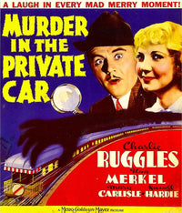 Murder In The Private Car Window Card 1934 Movie Poster Print