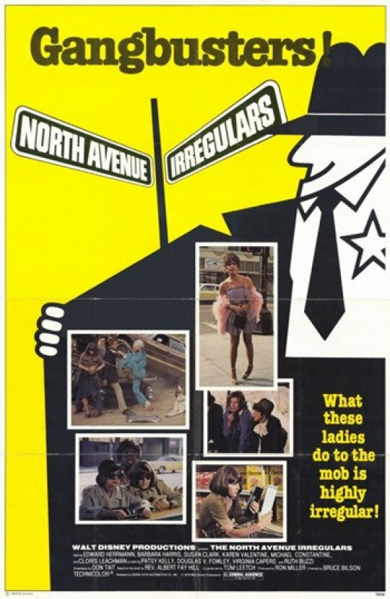 North Avenue Irregulars Movie Poster (11x17) - Classic Film Art