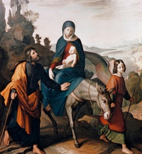 Flight into Egypt Fine Art Print by Julius Schnorr von Carolsfeld
