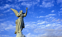 Statue of an Angel Fine Art Print by David Chapman | Design Pics
