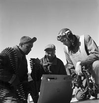 Tuskegee Airmen WWII Photograph Print - Ramitelli Airfield