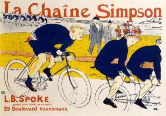 La Chaine Simpson Lithograph Print by Henri de Toulouse-Lautrec