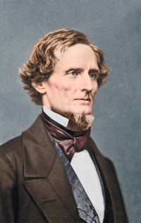 Jefferson F. Davis Portrait, Circa 1860 Fine Art Print by Stocktrek Images
