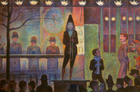Seurat: La Parade Fine Art Print by Georges Seurat
