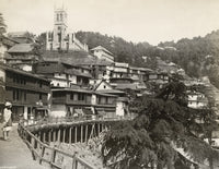 View of Shimla, India - Fine Art Print by Francis Frith, c. 1860