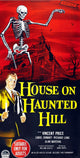 House On Haunted Hill Movie Poster Art - Vincent Price 1959