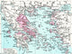 Map of the Athenian Empire Fine Art Print by Ken Welsh