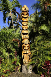 Hawaiian Totem Pole Fine Art Print - Maui, Hawaii