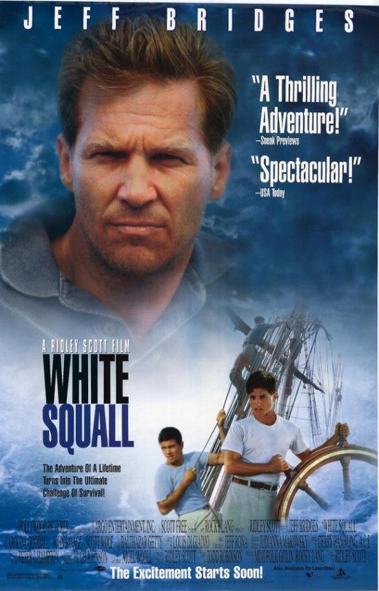 White Squall Movie Poster Print (27x40) - Perfect for Home & Office