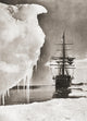 The Ship Terra Nova at the South Pole - 1910 Fine Art Print