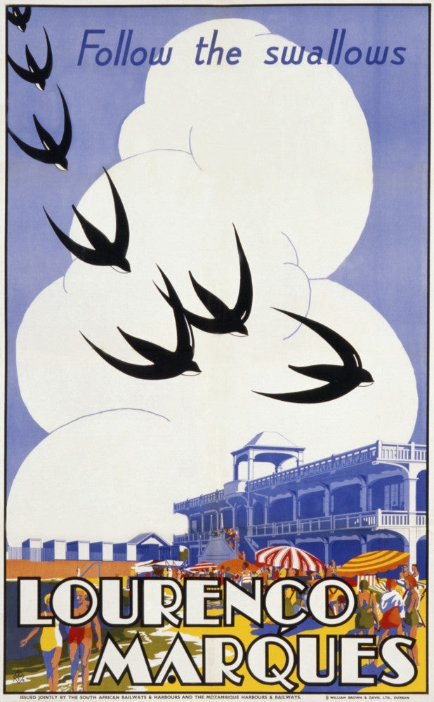 Lourenco Marques Mozambique Poster Print - Fine Art by Mary Evans
