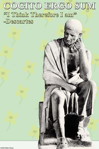 Cogito Ergo Sum - 'I Think Therefore I Am' Fine Art Print by Rene Descartes