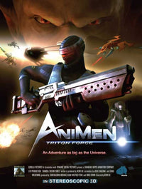 AniMen Triton Force Movie Poster 11x17 - Pop Culture Graphics